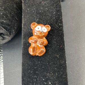 2.10.26-20 Adorable Vintage Gerry’s Brown Bear Brooch